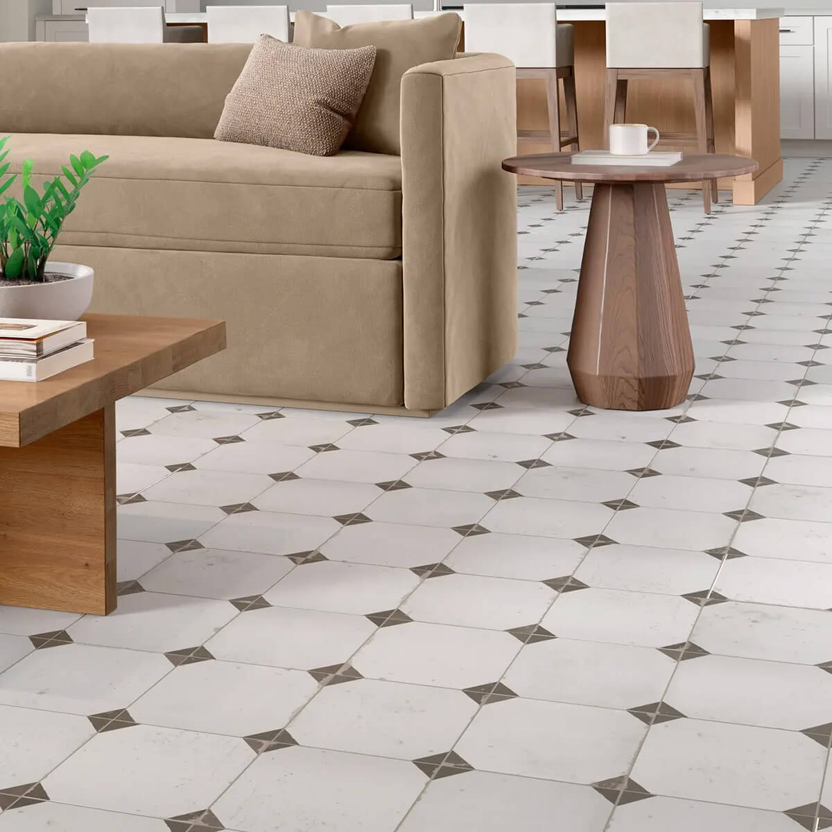 Tile flooring for living area | CarpetsPlus COLORTILE of Hutchinson