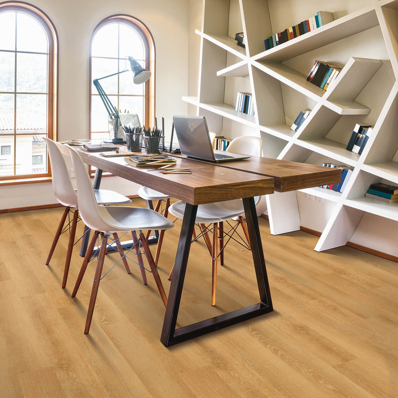 Vinyl flooring for study room | CarpetsPlus COLORTILE of Hutchinson